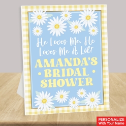 Daisy Bridal Shower Personalized 14