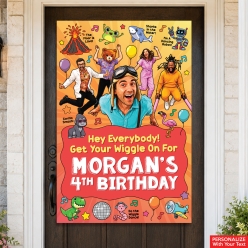 Danny Go PERSONALIZED Giant Vinyl Keepsake Door Sign