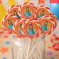 Danny Go PERSONALIZED Lollipops - 12 Pk