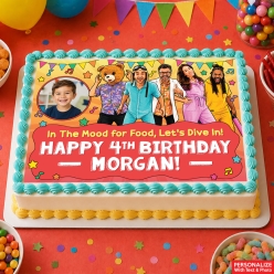 Danny Go Photo Personalized Edible Icing