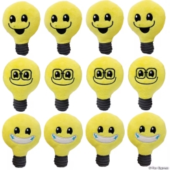Jesus Is the Light VBS Glow-in-the-Dark Plush Lightbulbs-12Pk