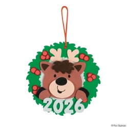 Dated Reindeer Ornament Craft Kit- ANY YEAR