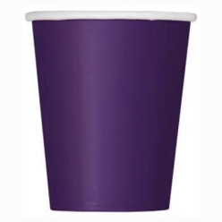 Deep Purple Cups 8 Pack