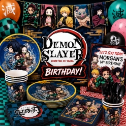 Demon Slayers Birthday Party Supplies