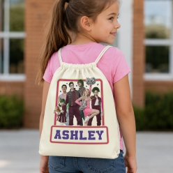 Zombies Personalized Drawstring Backpack