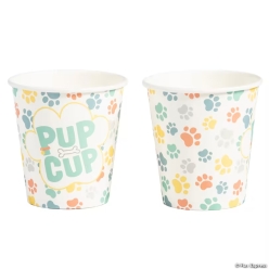Paw Print Disposable Paper Pup Cups-50Pk
