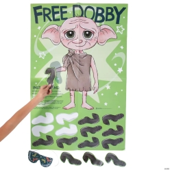 Harry Potter Pin the Sock to Free Dobby Game for 12