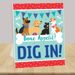 Dog Party Food Station 14