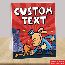 Dog Man Custom Text 14