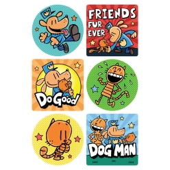 Dog Man Vinyl Decal Sheet