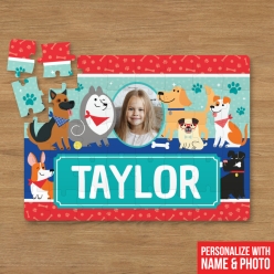 Personalized 30pc Dog Puzzle Name & Photo