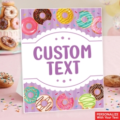Donut Custom Text 14