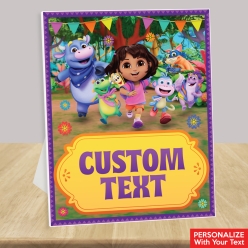 Dora Fun 3D Custom Text 14