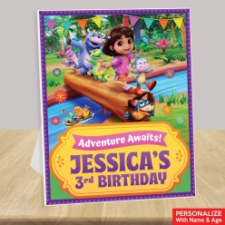 Dora Fun 3D Personalized Birthday 14