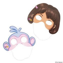 Dora the Explorer Dora & Boots Paper Masks-12Pk