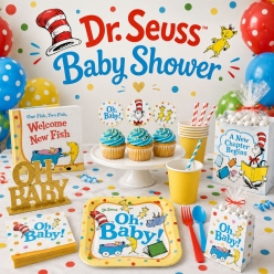 Dr Seuss Baby Shower Supplies