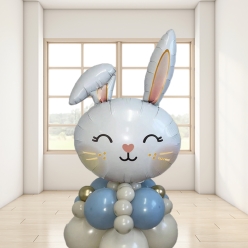 75% OFF: Blue Bunny 4.5 Ft Airfill Balloon Column Kit