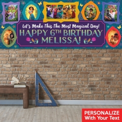 Encanto PERSONALIZED Giant Vinyl Keepsake Banner