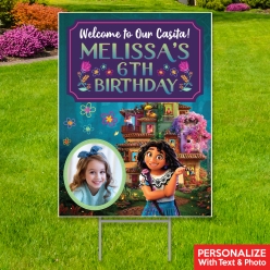 Encanto Photo PERSONALIZED Yard Sign