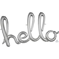 Hello Silver Script Phrase 39