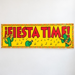 Fiesta Time 5Ft Banner