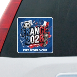 France 2026 FIFA World Cup Soccer Vinyl Decal