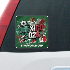 Mexico 2026 FIFA World Cup Soccer Vinyl Decal
