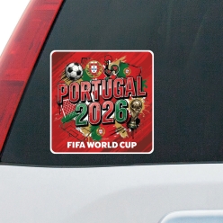 Portugal 2026 FIFA World Cup Soccer Vinyl Decal
