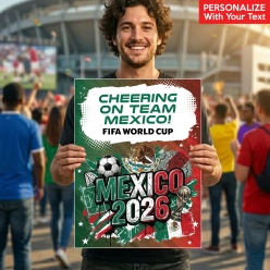FIFA World Cup Cheer on Mexico Corrugated 24