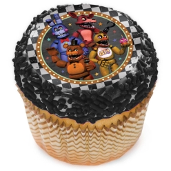Five Nights at Freddy's Cupcake Icing Toppers 12pk