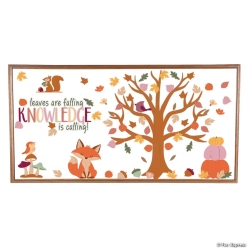 Fall Harvest Classroom Bulletin Board Set