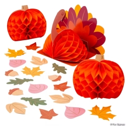Fall Harvest Tabletop Centrepiece Decorating Set