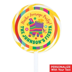 Fiesta PERSONALIZED Lollipops - 12 Pk