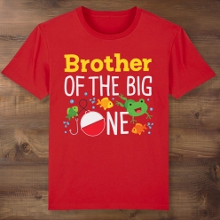 Brother of the Big ONE Red T-shirt