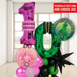 Wicked Airfill 2 Digit Personalized Balloon Column