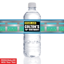 Fortnite PERSONALIZED VINYL Bottle Labels - 10 PK