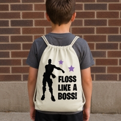 Fortnite Floss Drawstring Backpack