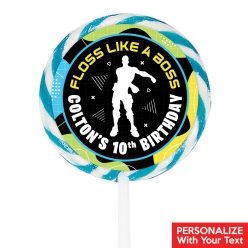 Fortnite PERSONALIZED Lollipops - 12 Pack