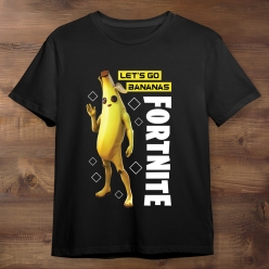 Fortnite Go Bananas Black T-shirt