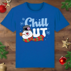Frosty Chill Out Blue T-shirt