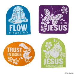 Colour Your Own Rainforest VBS Fuzzy Magnets-12Pk