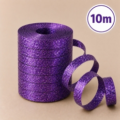 Glittering Purple Curling Ribbon - 10M