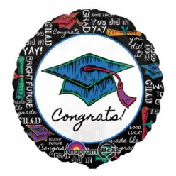 Congrats Grad, You Did It! Foil Balloon