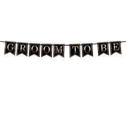Groom To Be 5' Banner