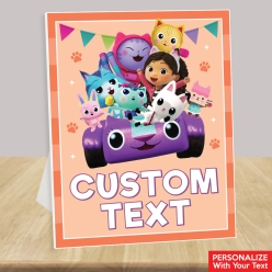 Gabby's Dollhouse Custom Text 14