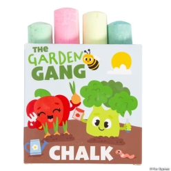 Garden Gang 4-Colour Chalk Handouts for 12