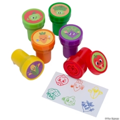 Garden Gang Veggie Character Stampers-24Pk
