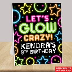 Neon Glow Personalized Birthday 14