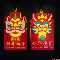 Lunar New Year Glow Stick Lanyard for 24