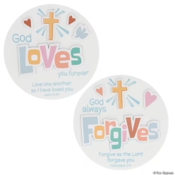 God's Promises Bible Verse Magnet Craft Kit-12Pk